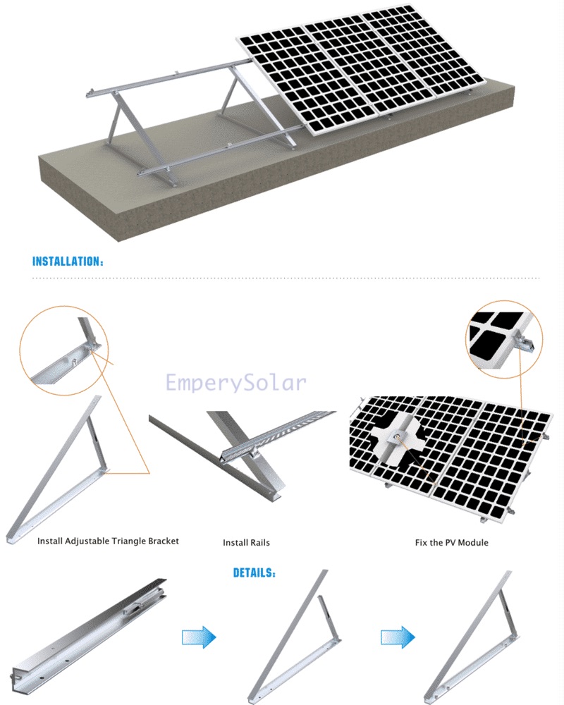 Flat Roof Solar Mounting