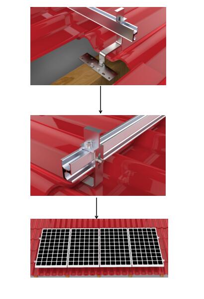 Stainless steel 304 tile roof hook