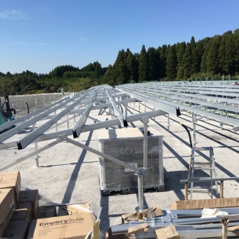 galvanized steel solar panel stand