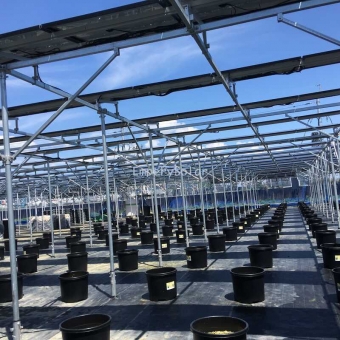 pv greenhouse frame