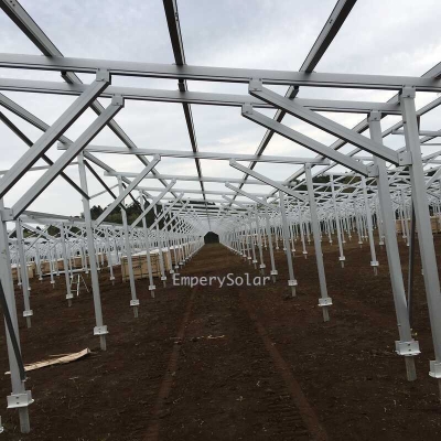 agricultural solar farmland  structure