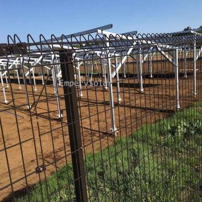 barbed wire chain link fence
