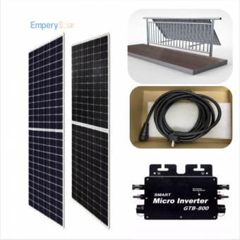 Balcony solar system